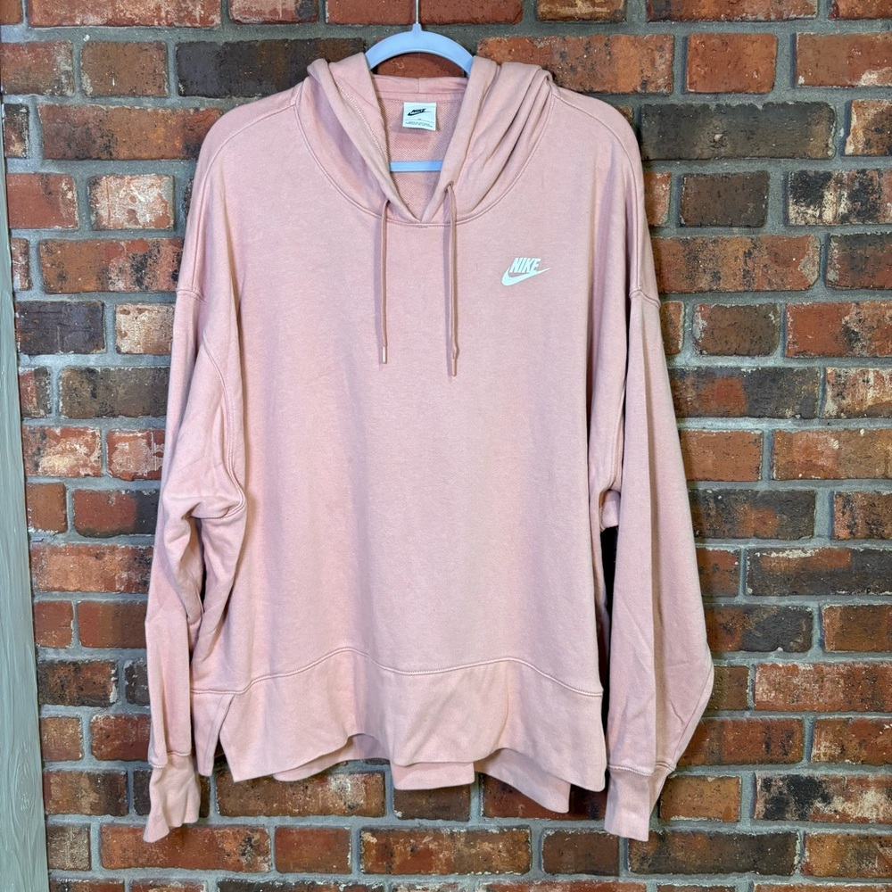 Nike Pink Pullover Hoodie